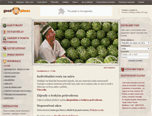 Tablet Screenshot of goodplaces.cz
